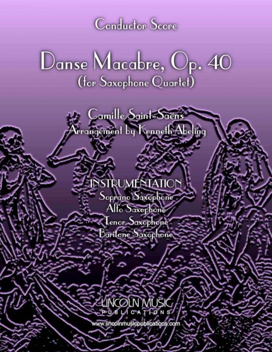 Danse Macabre, Op. 40 (for Saxophone Quartet SATB)